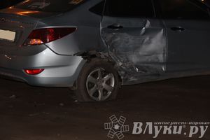 Утреннее ДТП на перекрестке пр-т Гагарина — ул. Дьяконова (ФОТО)