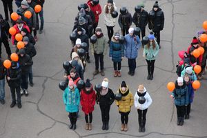 Сегодня над Великими Луками летели шары