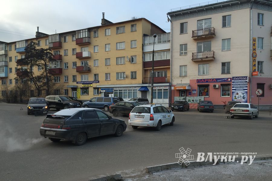 В Великих Луках произошла авария