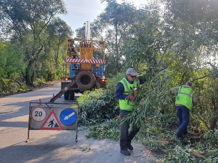 Участок смертельного ДТП на Новосокольнической пытаются обезопасить (ФОТО)