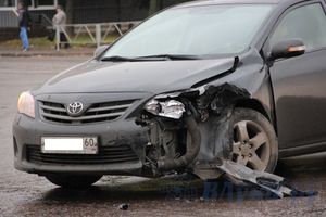 ДТП на перекрестке проспекта Гагарина и улицы Дьяконова (ФОТО)