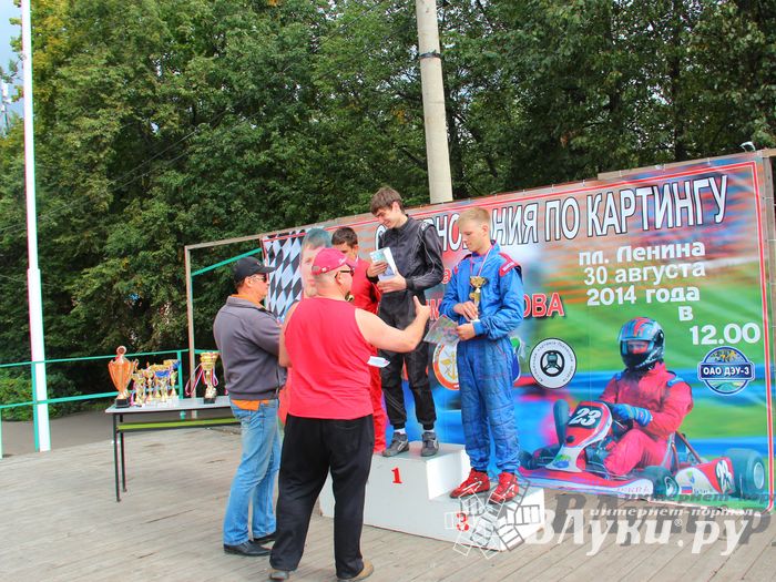 ​Великолучанин Николай Маркевич стал серебряным призером чемпионата г. Великие Луки по картингу (фото)