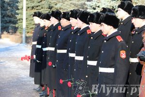 90-летие со дня рождения Александра Матросова. Митинг и возложение цветов к памятнику