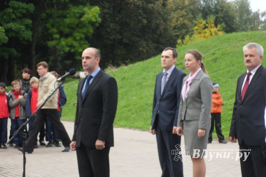 Великие Луки встретили олимпийских чемпионов (ФОТО)