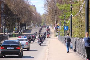 В Великих Луках открыли мотосезон - 2017 (ФОТО)