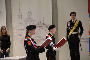 В Краеведческом музее Великих Лук принимали присягу (ФОТО)