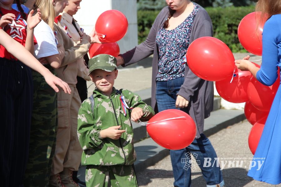 Великолучане отмечают День флага (ФОТО)