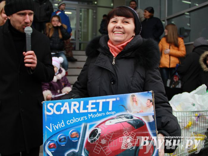 Открытие супермаркета «Тележка» в Великих Луках