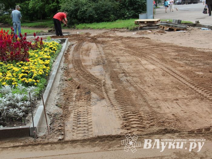 В Великих Луках в сквере Карцева появится детская площадка (ФОТО)