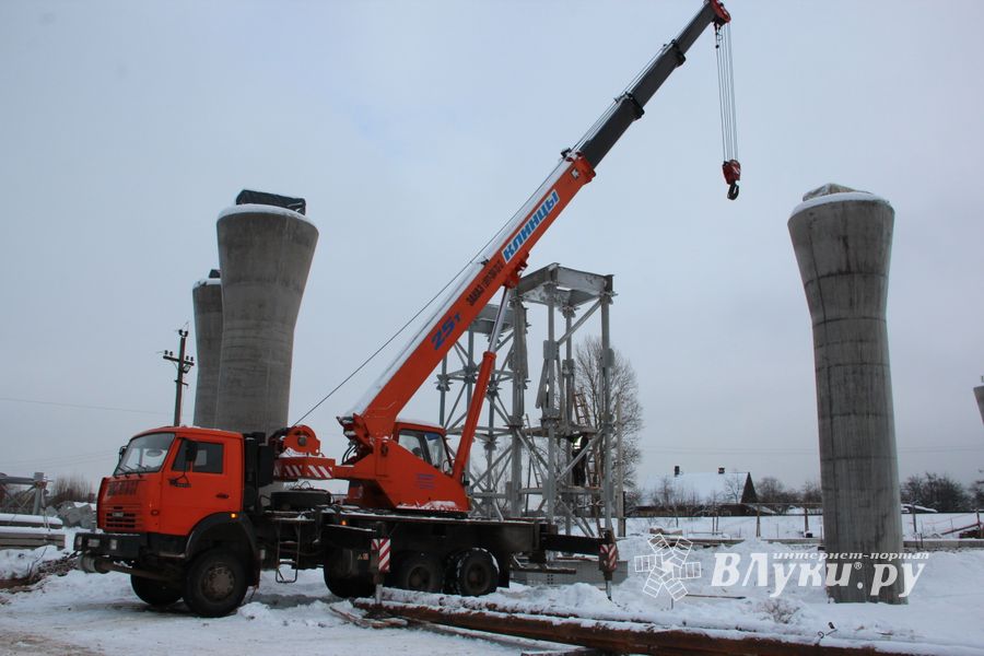 Великолукский путепровод протестируют в декабре (ФОТО)