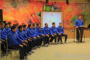 Презентация футбольной команды «Луки-Энергия»