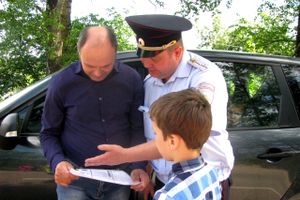 В Великолукском районе прошла  акция «Безопасные каникулы» (ФОТО)