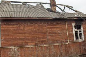 Неисправная печь стала причиной пожара в Псковской области (фото)