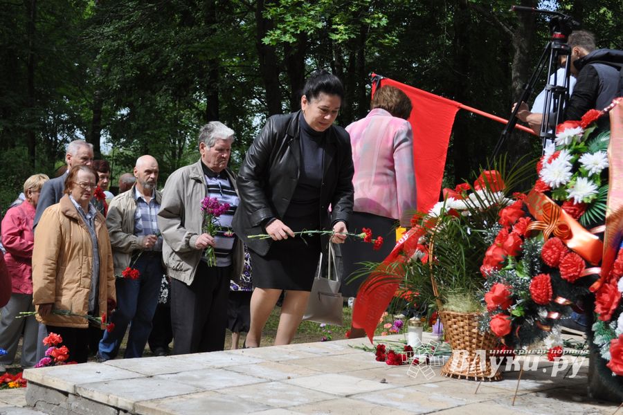 В Великих Луках состоялся митинг, посвящённый Дню памяти и скорби (фото)