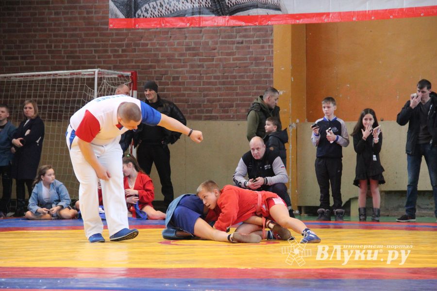 В Великих Луках прошли соревнования по самбо (ФОТО)