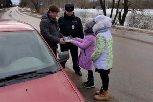 В Великолукском районе водителей призвали беречь самое дорогое (ФОТО)