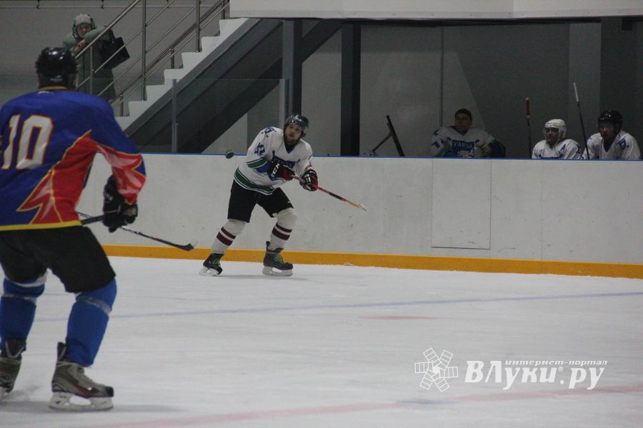 Псковская «Ганза» не смогла распечатать ворота ХК «ЛукиСпорт» (ФОТО)