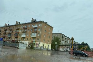 Площадь Калинина опять затопило (ФОТО)