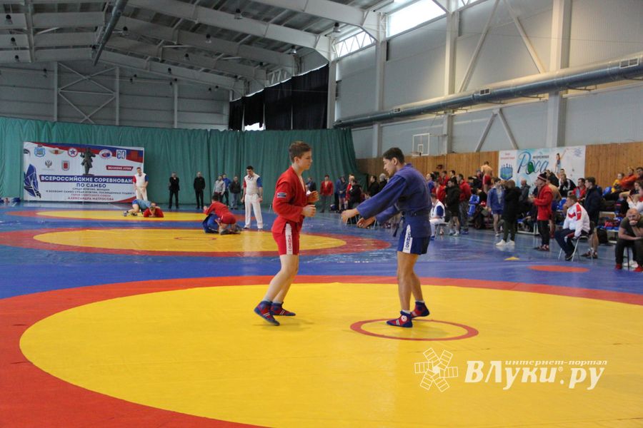 Всероссийские соревнования по самбо проходят в Великих Луках (ФОТО, 0+)