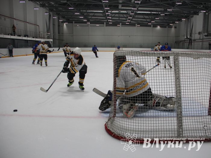 Великолукские хоккеисты одержали победу на домашнем льду (ФОТО)