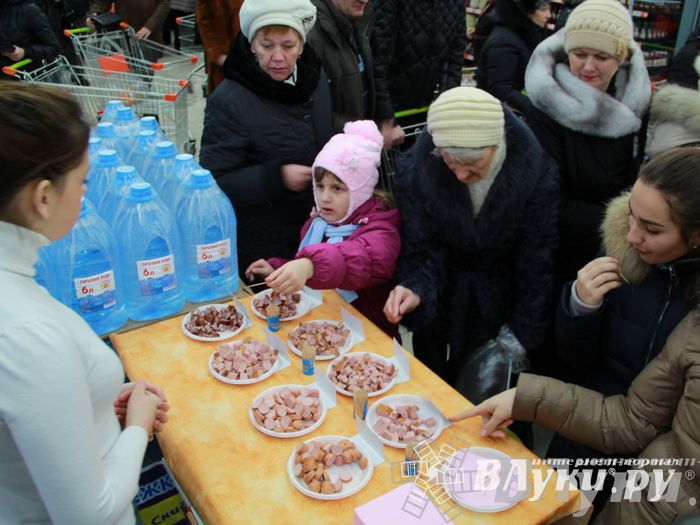 Открытие супермаркета «Тележка» в Великих Луках