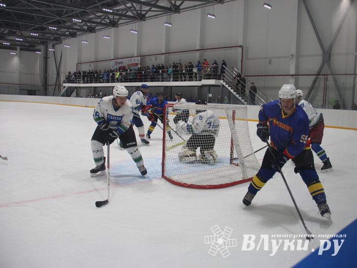 Псковская «Ганза» не смогла распечатать ворота ХК «ЛукиСпорт» (ФОТО)