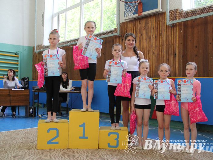 В Великих Луках прошло Первенство по художественной гимнастике (фото)