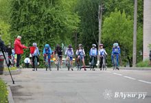 В Великих Луках прошли соревнования по велоспорту (ФОТО)