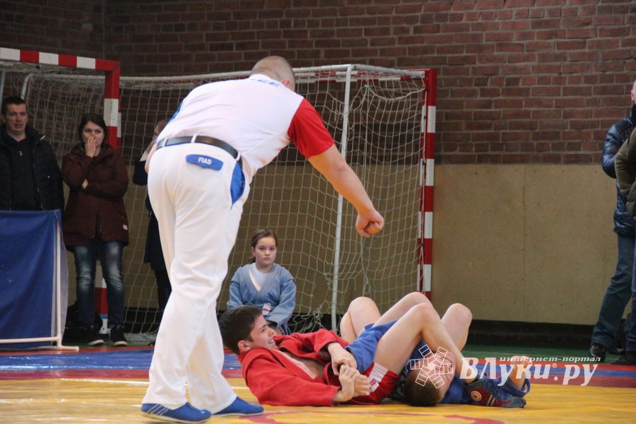 В Великих Луках прошли соревнования по самбо (ФОТО)
