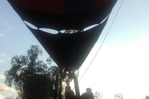 Аэронавты выполняют задания в Крепости (ФОТО)