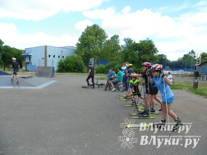 В Великих Луках прошел Всероссийский олимпийский день (фото)