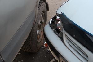 ДТП на перекрёстке Ленина-Зверева (ФОТО)