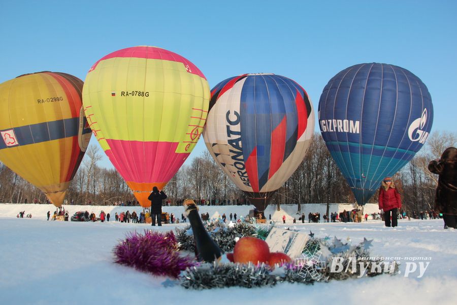 Великолукские пилоты присоединились к Рождественской фиесте «Яблоки на снегу» (ФОТО)