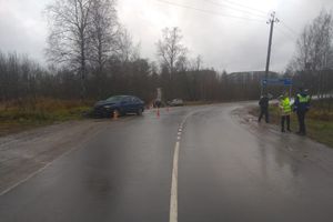 В Куньинском районе погиб мотоциклист (ФОТО)