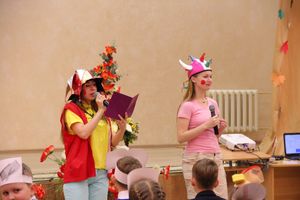 Зачем самых младших учеников 13-й школы испачкали мелом (ФОТО)