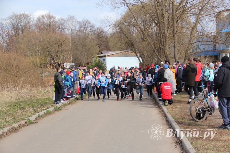 В Великих Луках прошёл легкоатлетический кросс (ФОТО)