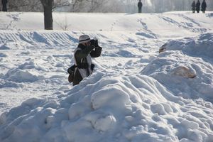 В Великих Луках реконструировали подвиг Александра Матросова (12+)(ФОТО)