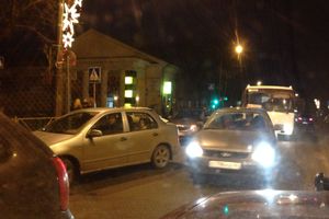 Великие Луки встали в пробку (фото)