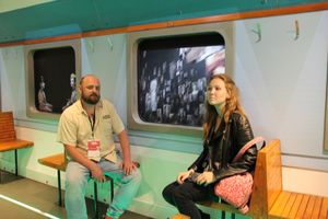 В Великих Луках работает инсталляция «Поезд Победы» (ФОТО)