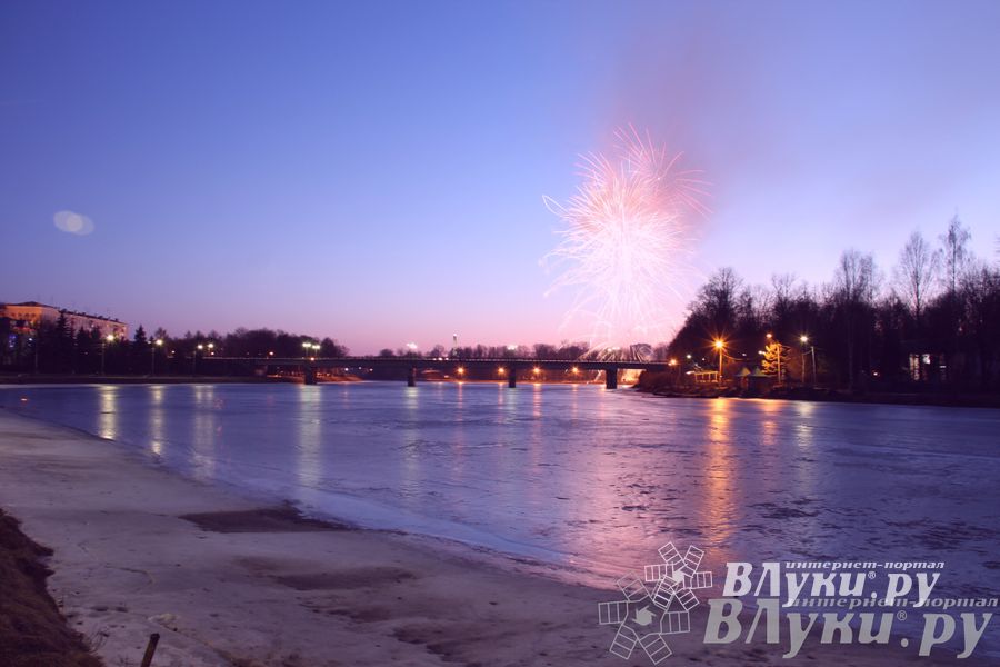 День защитника отечества в Великих Луках отметили памятным митингом и салютом
