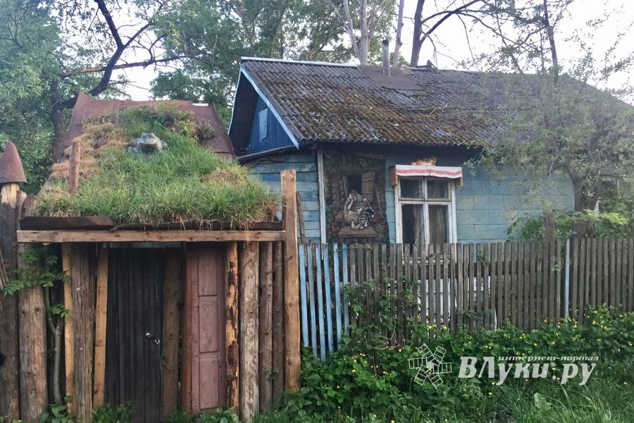 Фотофакт: сказочный дом в Великих Луках