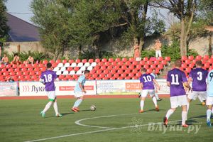 Матч «Великолукский район» — «Экспресс» в рамках Чемпионата Псковской области по футболу