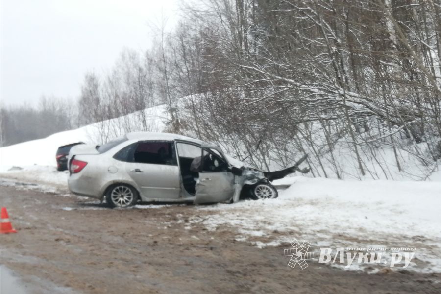 В Великолукском районе произошло ДТП (ФОТО)