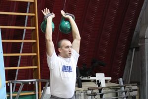 В Великих Луках прошла спартакиада по гиревому спорту среди предприятий и организаций города (фото)