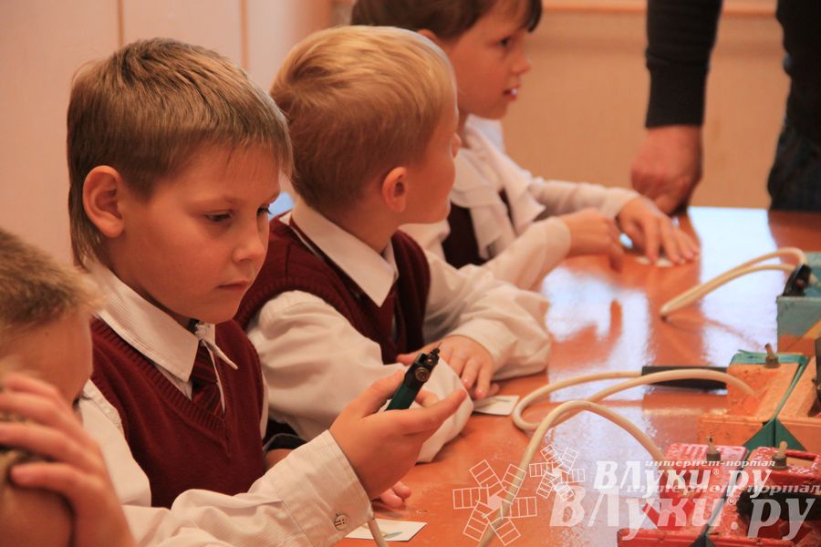 Великолукских лицеистов посвятили в «Маленькие мастера»