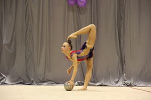 В Великих Луках завершился первый день соревнований Открытого Первенства города по художественной гимнастике (ФОТО) (0+))