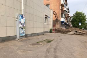 На пл. Калинина заменили большой участок теплосетей (ФОТО)