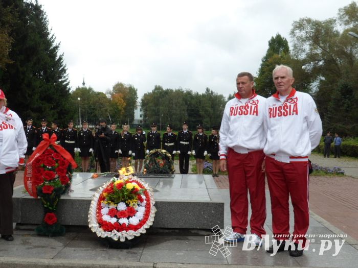 Великие Луки встретили олимпийских чемпионов (ФОТО)