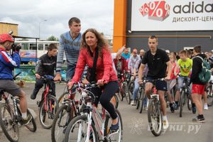 Велопробег в День города (фото)