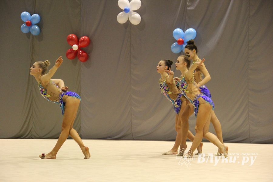 В Великих Луках прошли соревнования на Кубок Псковской области по художественной гимнастике (ФОТО)
